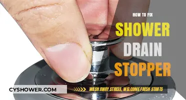 Quick DIY Guide: Fixing Your Shower Drain Stopper Easily