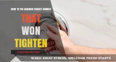 Fixing a Loose Shower Faucet Handle: Quick DIY Tightening Guide