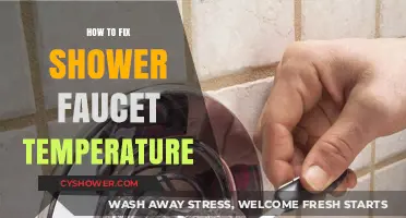 Easy Steps to Fix Your Shower Faucet Temperature Issues