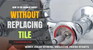 Repair Your Shower Faucet Without Damaging Surrounding Tiles: A Guide