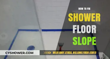 Fixing Shower Floor Slope: A Step-by-Step Guide to Proper Drainage