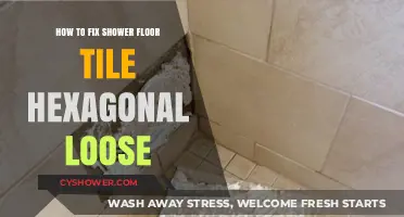 Fixing Loose Hexagonal Shower Floor Tiles: A Step-by-Step Repair Guide