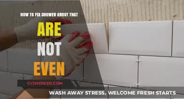 Uneven Shower Grout? Easy DIY Fixes for a Smooth Finish