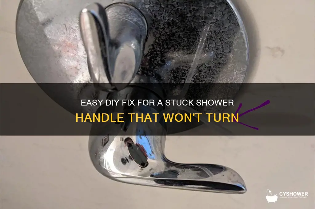 how to fix shower handle that won