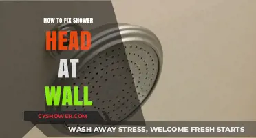 Easy DIY Guide to Fixing a Loose Shower Head at Wall