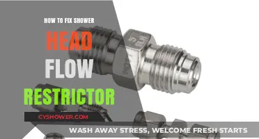 Easy Steps to Fix Your Shower Head Flow Restrictor
