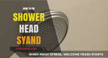 Quick Fixes for a Wobbly Shower Head Stand: DIY Solutions