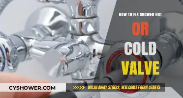 Fix Your Shower Valve: Hot or Cold Water Adjustment Guide