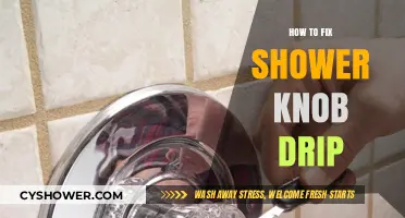 Stop the Drip: Easy Steps to Fix Your Shower Knob Leak