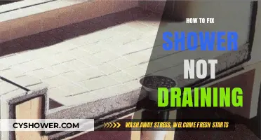 Quick Fixes for a Shower Not Draining: DIY Solutions