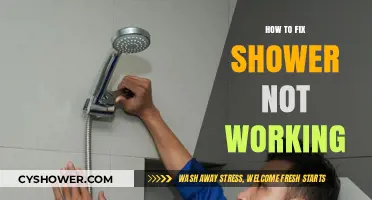 Quick Fixes for a Non-Working Shower: Troubleshooting Guide