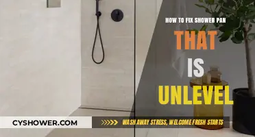 Fixing an Uneven Shower Pan: A Step-by-Step Guide to Leveling