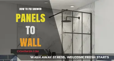 Easy Guide to Securely Fixing Shower Panels to Your Bathroom Wall