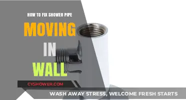 Secure Your Shower Pipe: Quick Fixes for Wall Movement