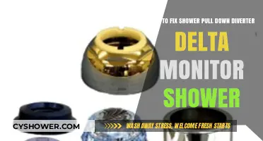 Fixing Delta Monitor Shower Pull-Down Diverter: A Step-by-Step Guide