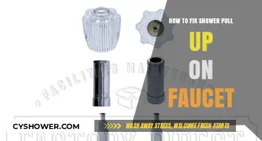 Easy DIY Guide: Repairing Your Shower Pull-Up Faucet Quickly