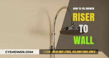 Secure Your Shower Riser: Easy Wall Mounting Guide
