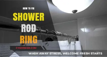 Quick DIY Guide: Repairing Your Shower Rod Ring Easily