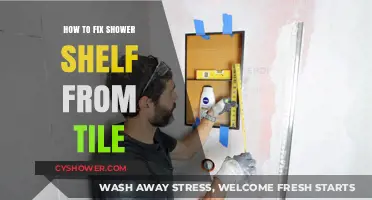 Easy DIY Guide to Repairing Your Tiled Shower Shelf