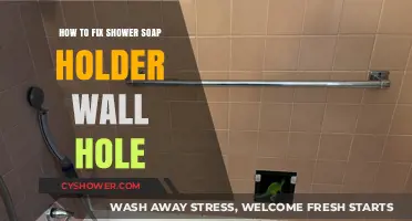 Easy DIY Repair Guide: Fixing Shower Soap Holder Wall Holes