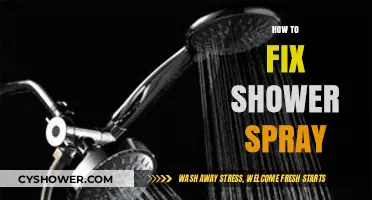 Quick Fixes for a Better Shower: Repairing Your Spray in Minutes