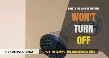 Quick Fix: Stopping a Shower Tap That Won't Turn Off