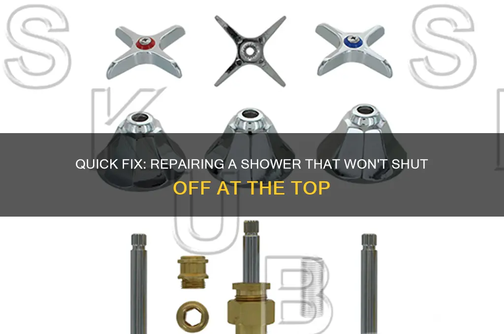 how to fix shower that doesn