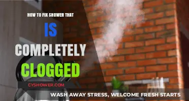 Unclog Your Shower Drain: Quick Fixes for Complete Blockages