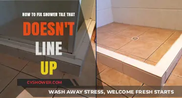 Fixing Misaligned Shower Tiles: A Step-by-Step DIY Guide