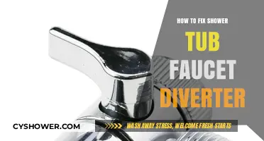 Easy Steps to Repair Your Shower Tub Faucet Diverter