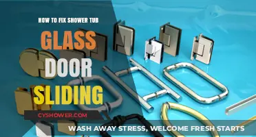 Easy DIY Guide to Repairing Your Shower Tub Glass Door Sliding Issues