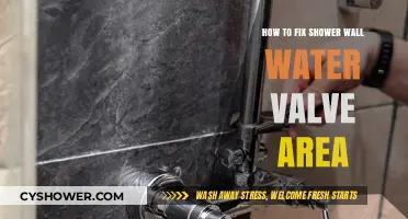 Repairing Shower Wall Water Valve Area: A Step-by-Step DIY Guide