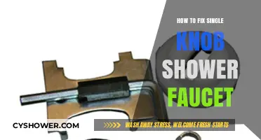 Easy DIY Guide to Repairing Your Single Knob Shower Faucet