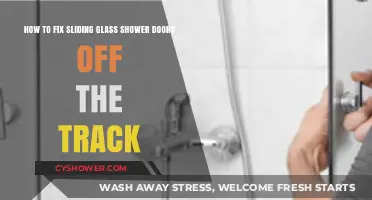 Quick Fixes for Sliding Glass Shower Doors Off Track