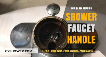 Quick Fix for a Slipping Shower Faucet Handle: DIY Guide