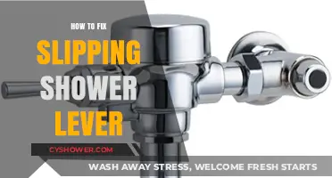 Quick Fix: Repairing a Slipping Shower Lever Easily and Effectively