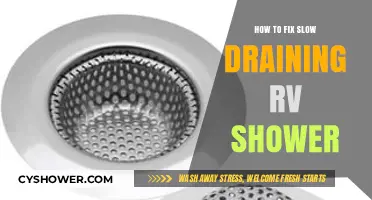 Quick Fixes for a Slow Draining RV Shower: DIY Solutions