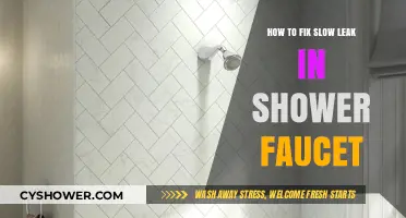 Quick DIY Guide to Fixing a Slow Shower Faucet Leak