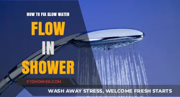 Fix Slow Shower Water Flow: Quick DIY Solutions for Better Pressure