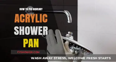 Fixing a Squeaky Acrylic Shower Pan: Quick and Easy DIY Solutions