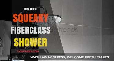 Fixing a Squeaky Fiberglass Shower: Quick and Easy DIY Solutions