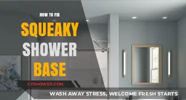 Quick Fixes for a Squeaky Shower Base: DIY Solutions
