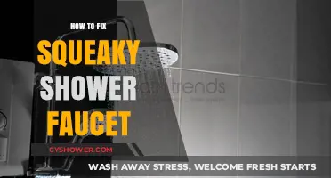 Quick Fixes for a Squeaky Shower Faucet: DIY Repair Guide