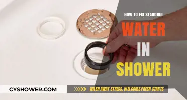 Effective Solutions to Eliminate Standing Water in Your Shower