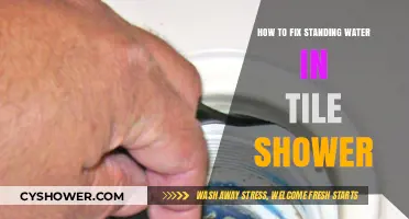 Effective Solutions to Eliminate Standing Water in Your Tile Shower
