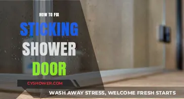 Quick Fixes for a Smoothly Sliding Shower Door: DIY Guide