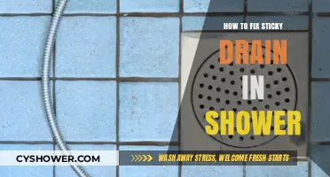 Quick Fixes for a Sticky Shower Drain: DIY Solutions