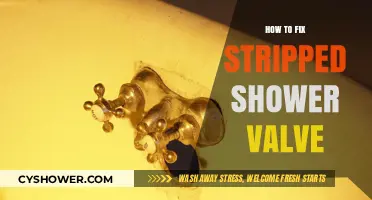 Fixing a Stripped Shower Valve: Step-by-Step Repair Guide