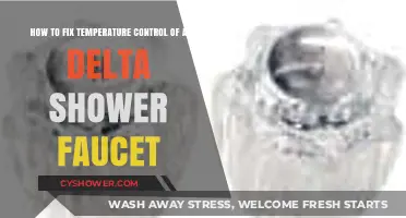 Fixing Delta Shower Faucet Temperature Control: A Step-by-Step Guide