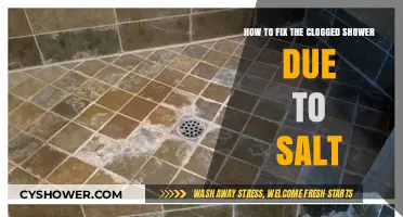Effective Solutions to Unclog Your Shower Caused by Salt Buildup